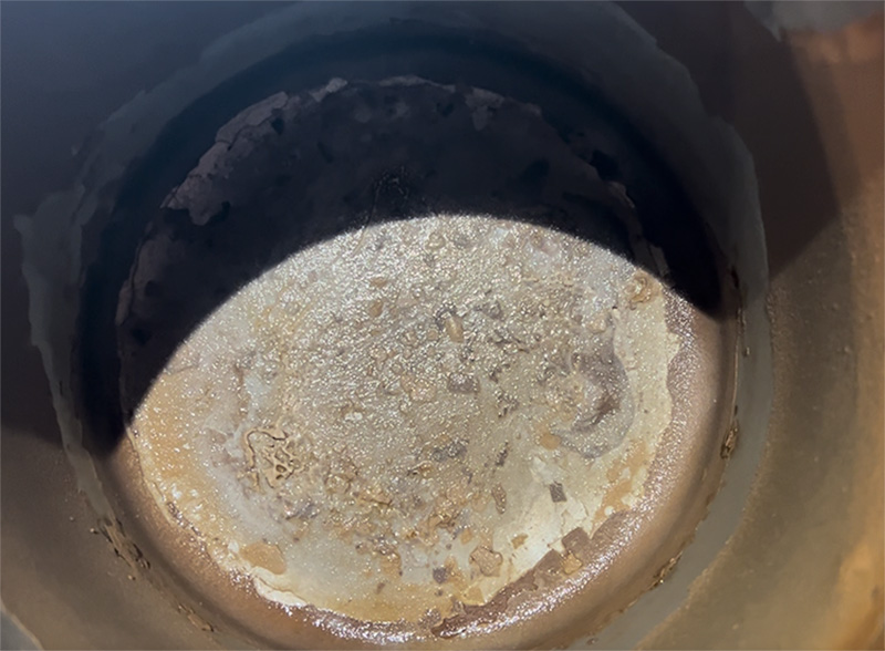 MegaHome water distiller residue